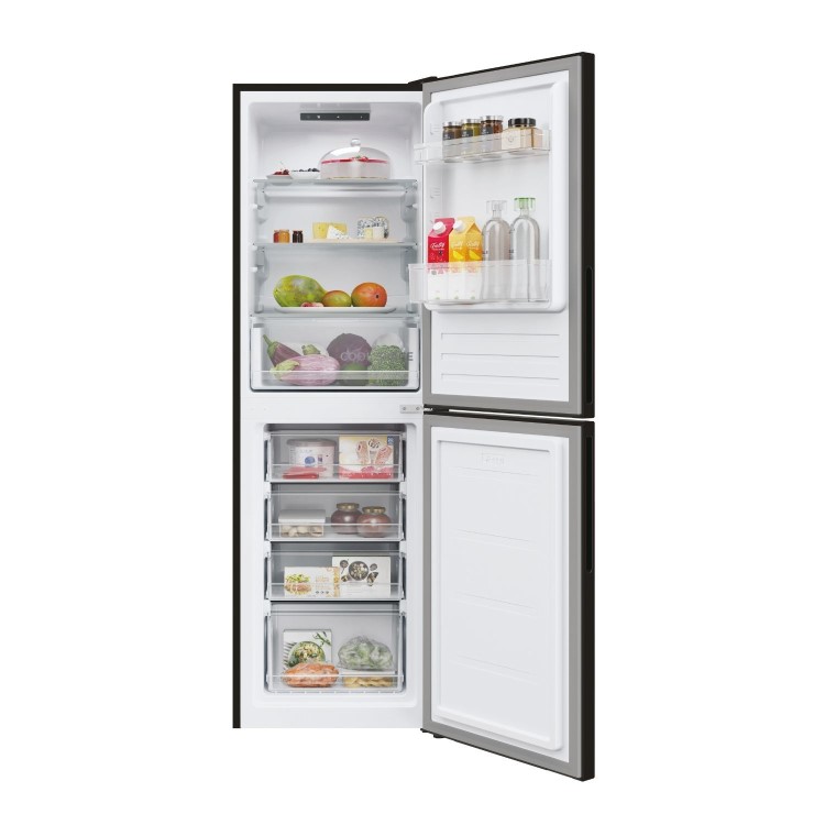 Hoover 252 Litre 50/50 Freestanding Fridge Freezer - Black