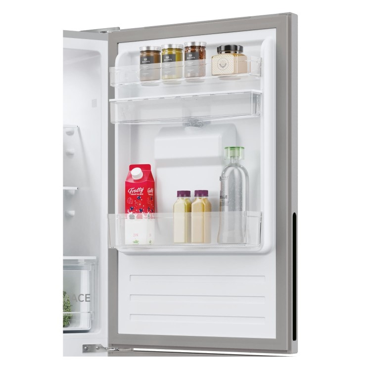 Hoover 246 Litre 50/50 Freestanding Fridge Freezer - Silver