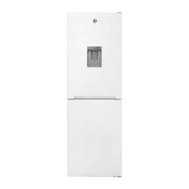 Hoover 323 Litre 50/50 Freestanding Fridge Freezer With Water Dispenser - White