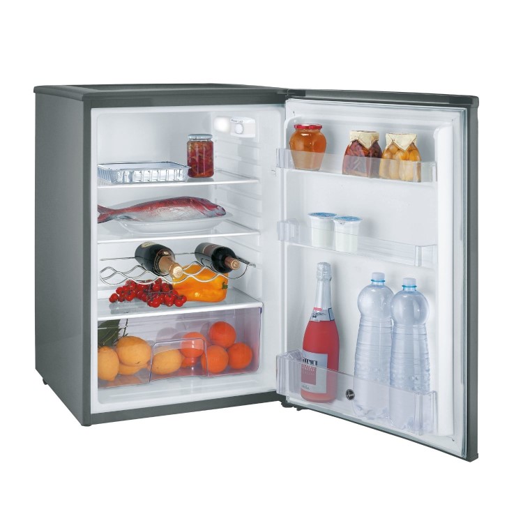 Hoover 127 Litre Freestanding Fridge - Silver