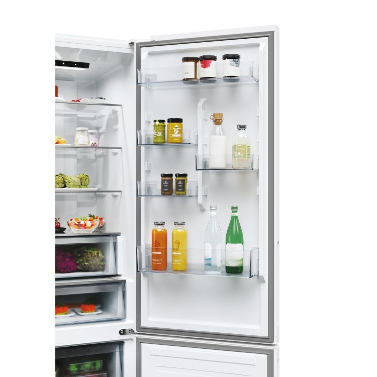 Hoover H-COMBI 300 409L 60/40 Freestanding Fridge Freezer - White