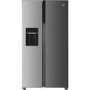 Hoover 513 Litre Side-by-side Fridge Freezer With Plumbed Ice & Water Dispenser - Inox Look