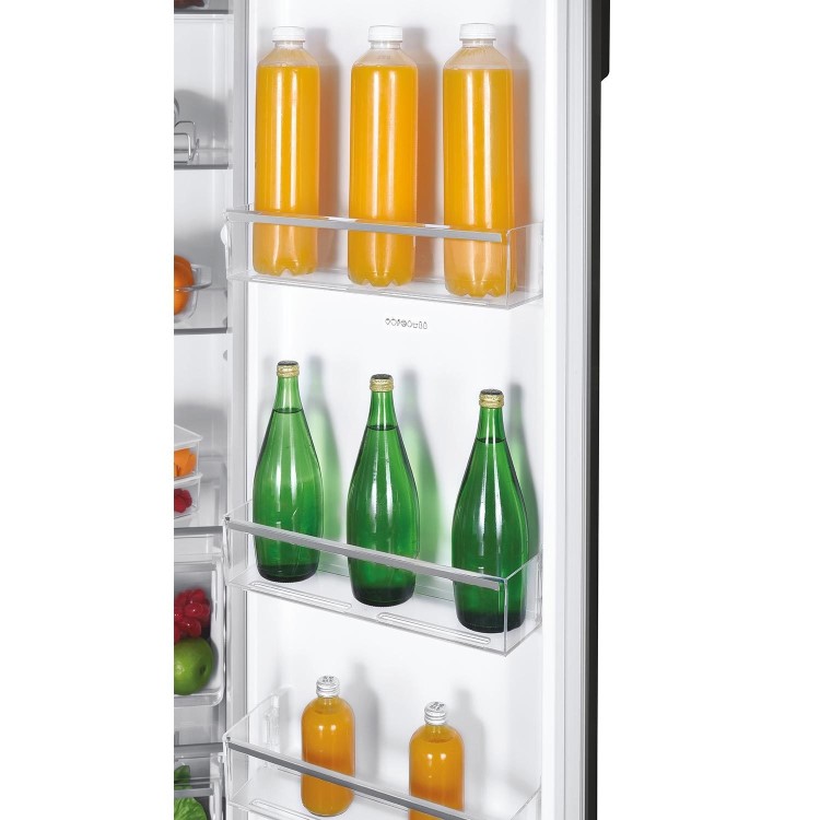 Hoover 513 Litre Side-by-side Fridge Freezer With Plumbed Ice & Water Dispenser - Inox Look