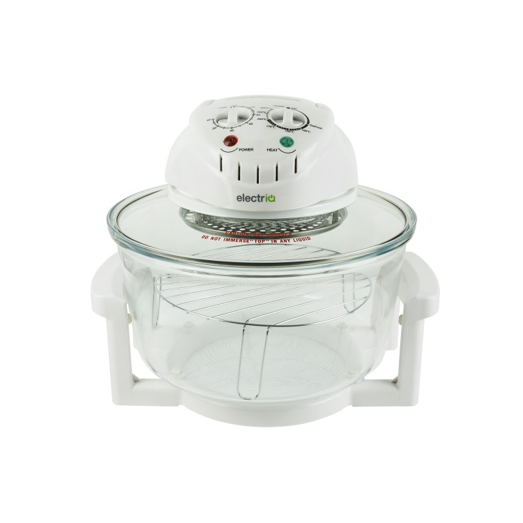 electriQ 17 Litre Premium Halogen Oven with Full Accessories Pack