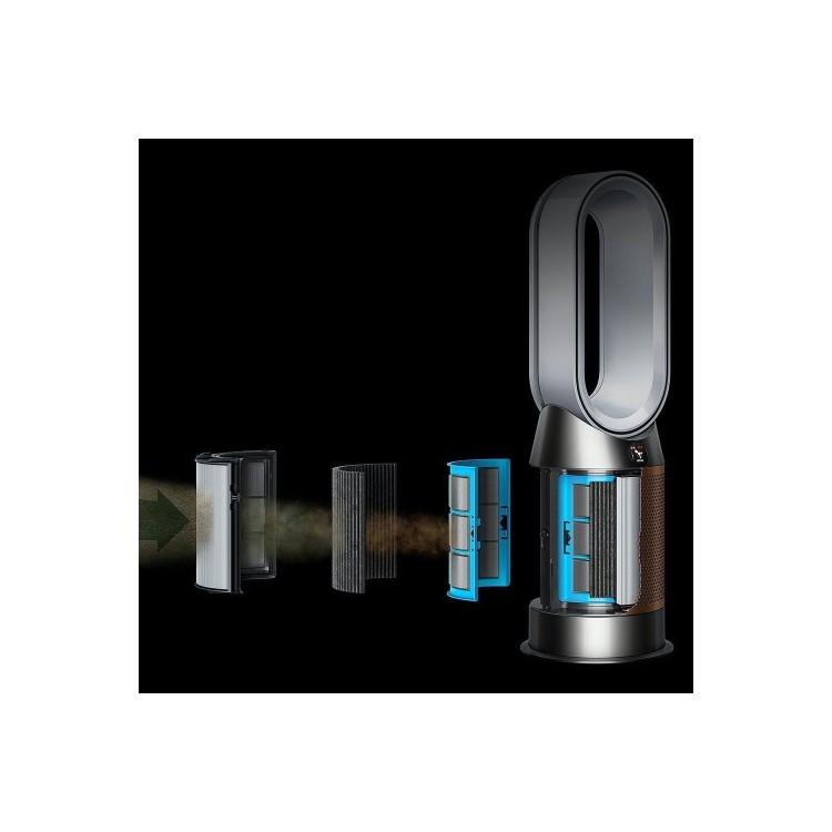 Dyson HP09 Smart Pure Hot+Cool Bladeless Air Purifier Tower Fan and Heater