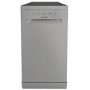 Hotpoint Freestanding Slimline Dishwasher - Silver Quick wash Adjustable baskets