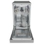 Hotpoint Freestanding Slimline Dishwasher - Silver Quick wash Adjustable baskets