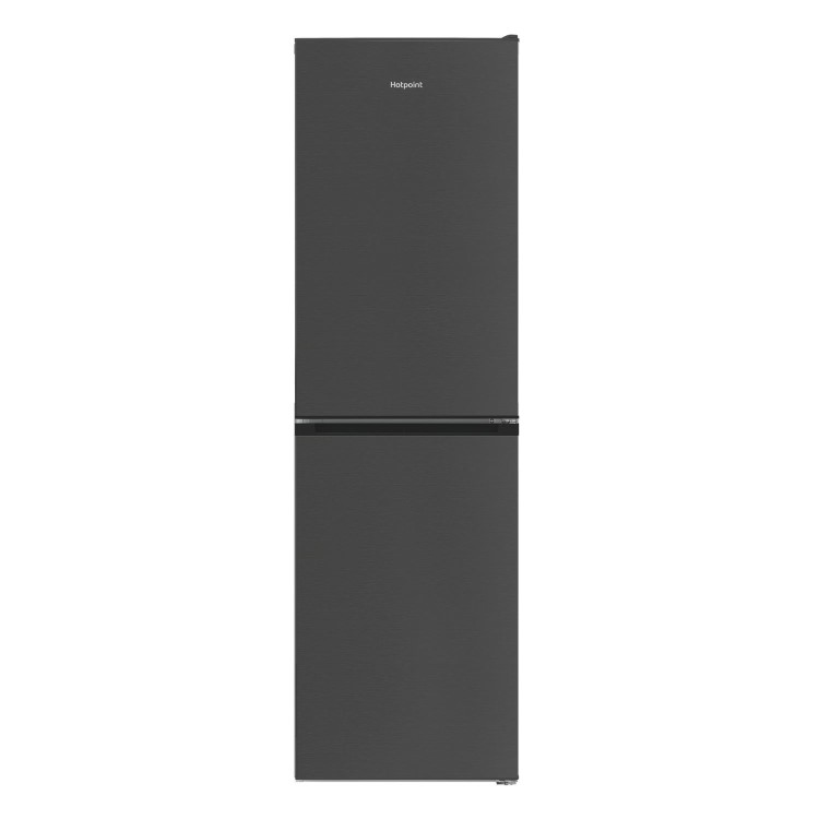 Hotpoint 270 Litre 50/50 Freestanding Fridge Freezer - Dark Stainless Steel