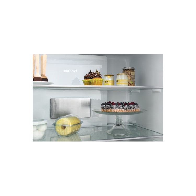 Hotpoint 594 Litre Four Door American Fridge Freezer - Stainless Steel Look