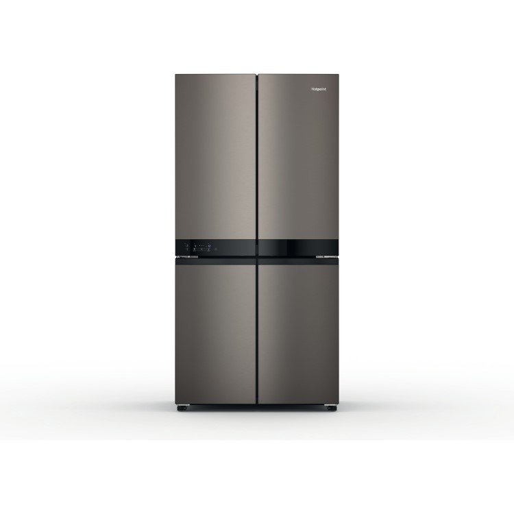 Hotpoint 594 Litre 4 Door American Fridge Freezer - Inox