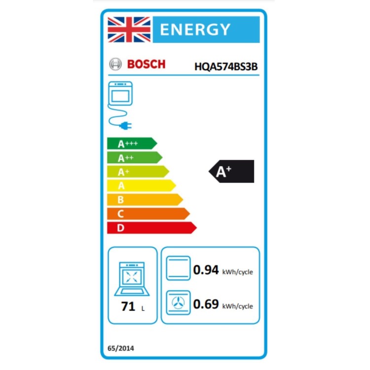 Bosch Series 4 Electric Single Oven - Stainless Steel