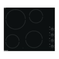 Hotpoint 58cm 4 Zone Knob Control Ceramic Hob