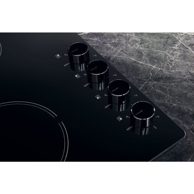 Hotpoint 58cm 4 Zone Knob Control Ceramic Hob