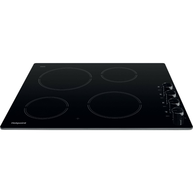 Hotpoint 58cm 4 Zone Knob Control Ceramic Hob