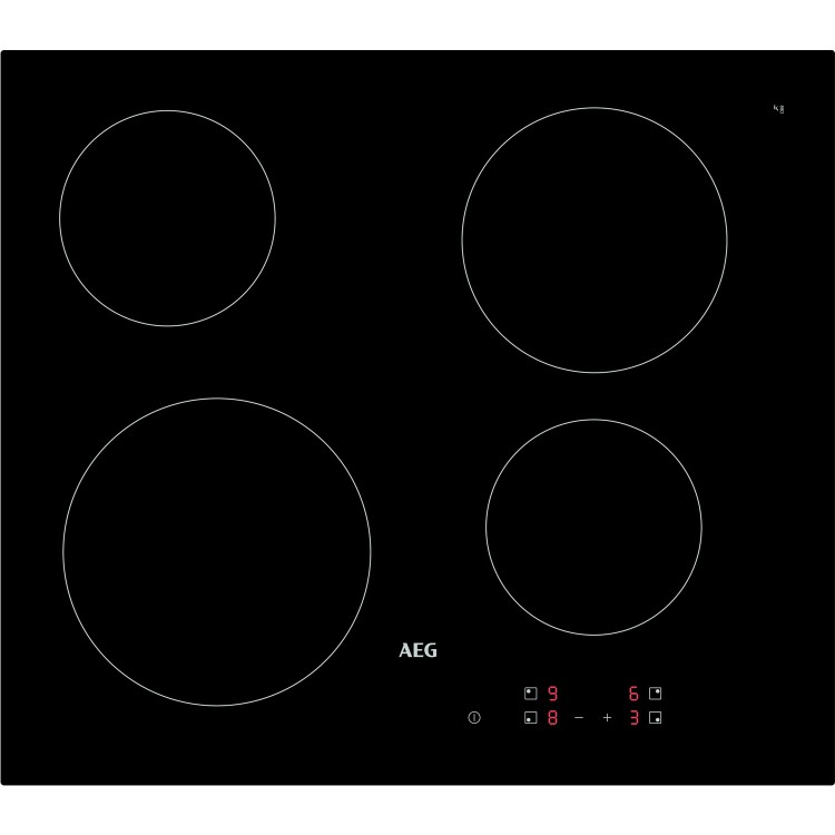 AEG 3000 Series 60cm 4 Zone Ceramic Hob