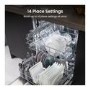 Hisense Freestanding Dishwasher - Self-Clean, D-Rated, White