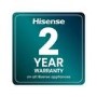 Hisense Freestanding Dishwasher - Auto Dry, D-Rated, Silver