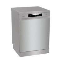 Hisense Freestanding Dishwasher - Auto Dry, D-Rated, Silver