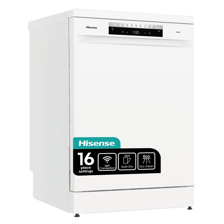 Hisense Hygiene Freestanding Dishwasher - White