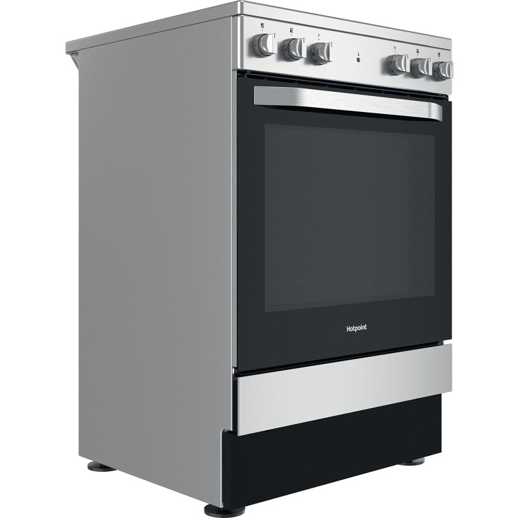 Hotpoint 60cm Electric Cooker - Silver