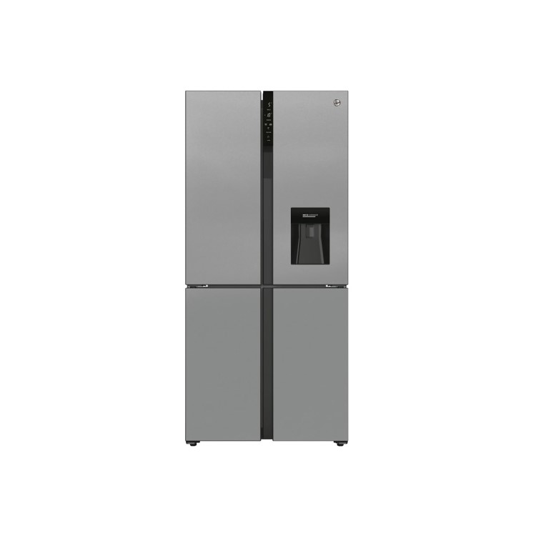 Hoover H-Fridge 700 Maxi 432 Litre Four Door Freestanding Fridge Freezer - Gentle Silver