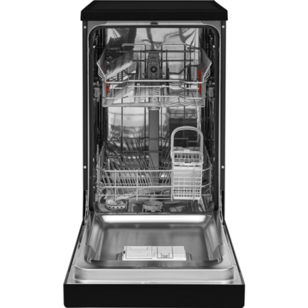 Hotpoint Aquarius Slimline Freestanding Dishwasher - Black