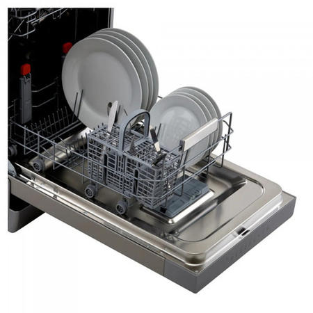 Hotpoint 3D Zone Wash Freestanding Slimline Dishwasher - Stainless Steel