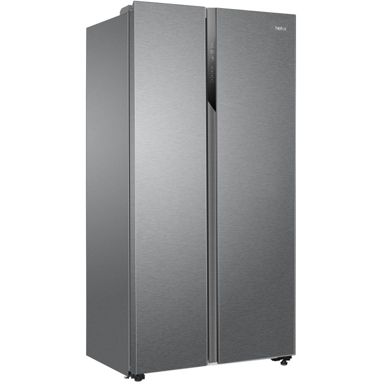 Haier 528 Litre Side-By-Side American Fridge Freezer - Silver