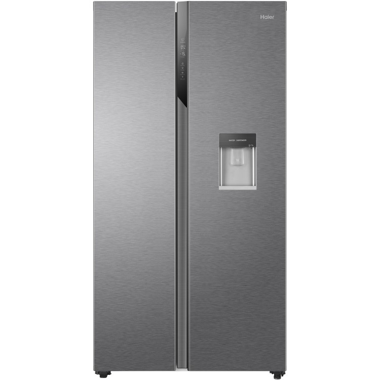 Haier 521 Litre Side-By-Side American Fridge Freezer - Silver