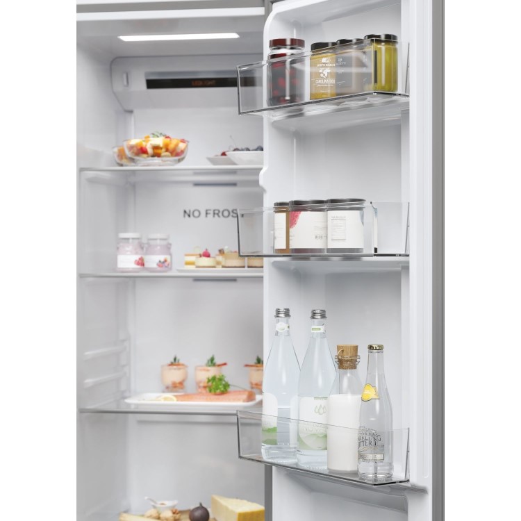 Haier Series 5 511 Litre Side-By-Side American Fridge Freezer - Stainless steel