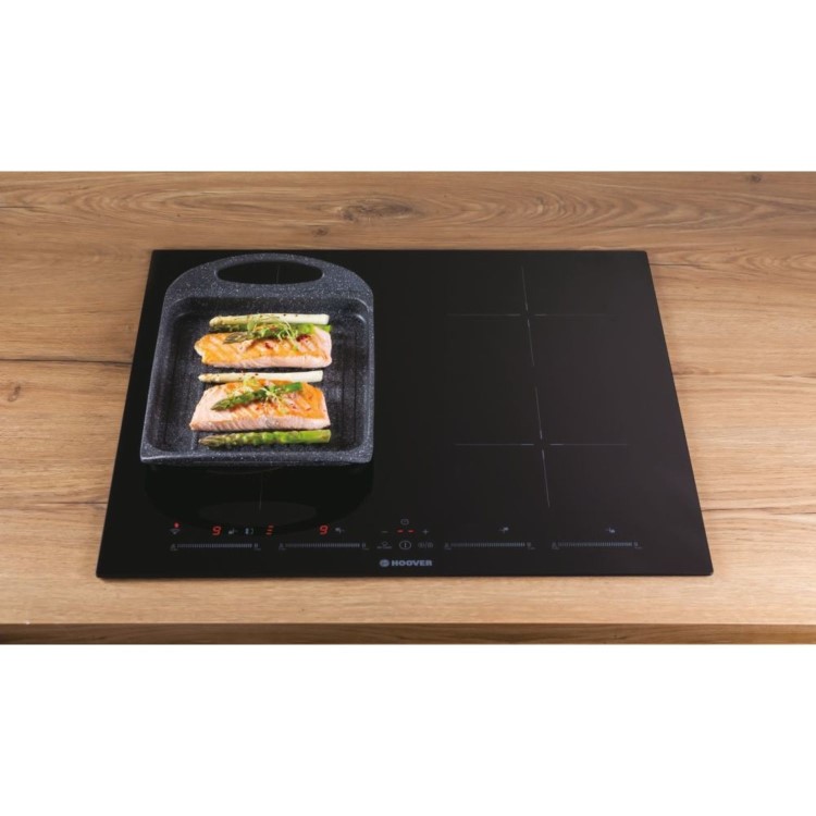 Hoover H-Hob 500 Series 59cm 4 Zone Induction Hob - Black