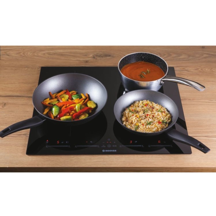 Hoover H-Hob 500 Series 59cm 4 Zone Induction Hob - Black