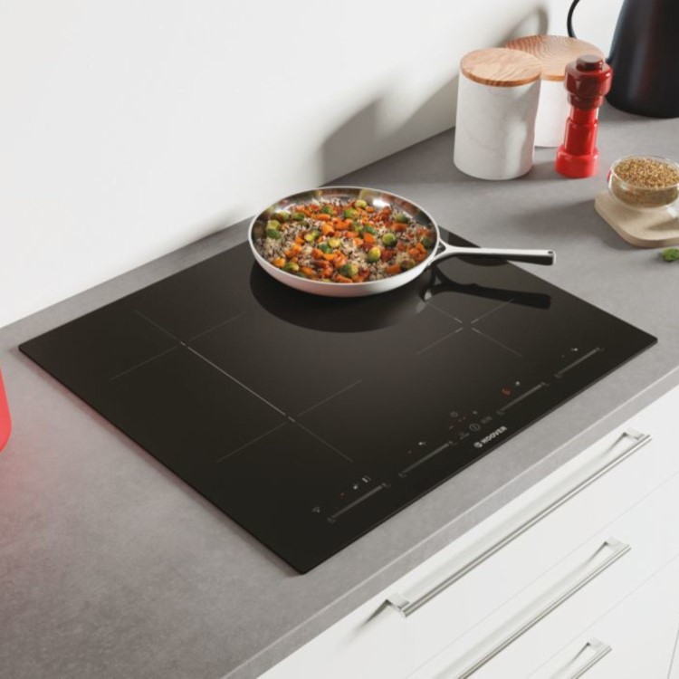 Hoover H-Hob 500 Series 59cm 4 Zone Induction Hob - Black