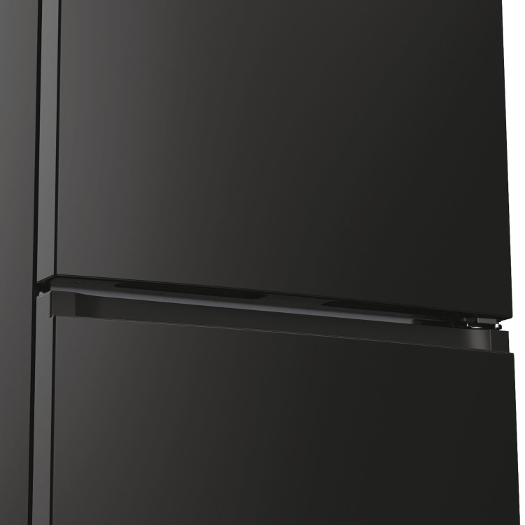 Refurbished Haier Series 3 HTR3619ENPB Freestanding 348 Litre 60/40 Frost Free Fridge Freezer Black