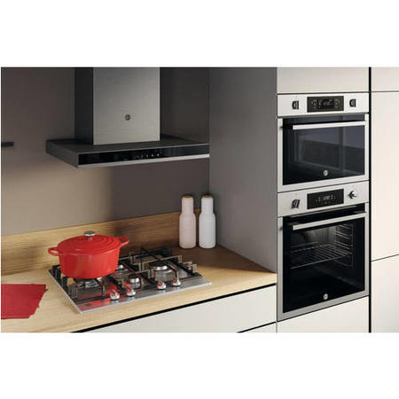 Refurbished Hoover HTS6CBK3X 60cm Slimline Chimney Cooker Hood Stainless Steel