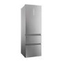 Refurbished Haier 3D 60 Series 5 HTW5618ENMG Freestanding 356 Litre 60/40 Frost Free Fridge Freezer Silver