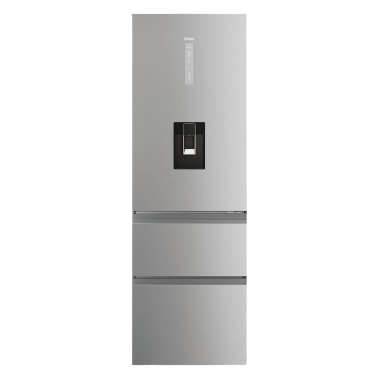 Haier Series 5 357 Litre 60/40 Freestanding Fridge Freezer - Silver