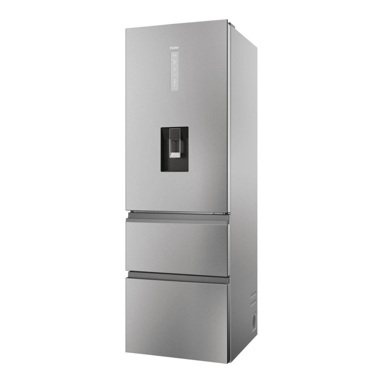 Haier Series 5 357 Litre 60/40 Freestanding Fridge Freezer - Silver