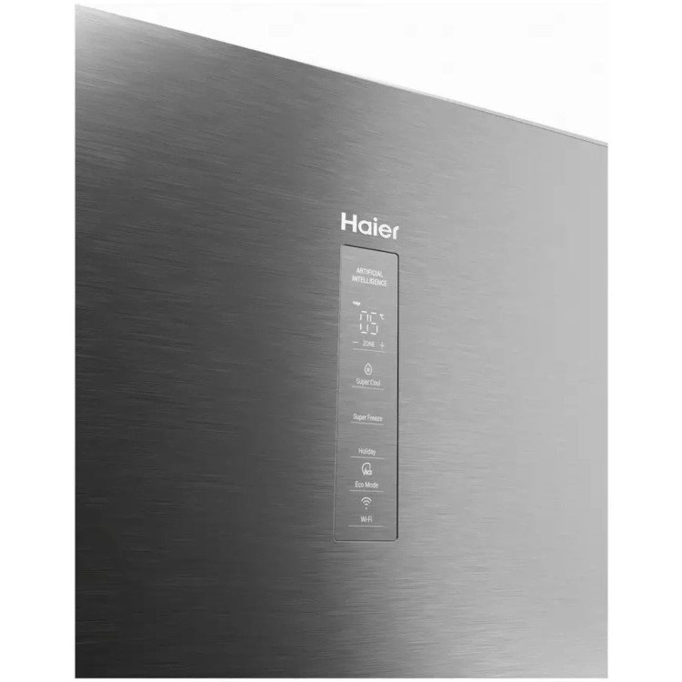 Haier Series 5 357 Litre 60/40 Freestanding Fridge Freezer - Silver