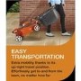 Flymo EasiStore 380R 38cm Rotary Corded Electric Lawnmower