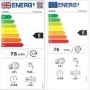 Hisense Integrated Slimline Dishwasher - Top Spray Arm - Silver control panel