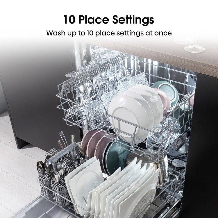 Hisense Integrated Slimline Dishwasher - Silver