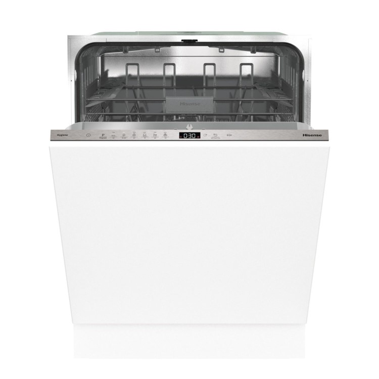 Refurbished Hisense Auto Dry HV642C60UK 14 Place Full Size Fully Integrated Dishwasher