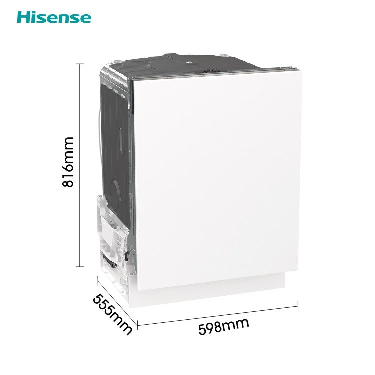 Refurbished Hisense HV643D60UK 16 Place Fully Integrated Dishwasher