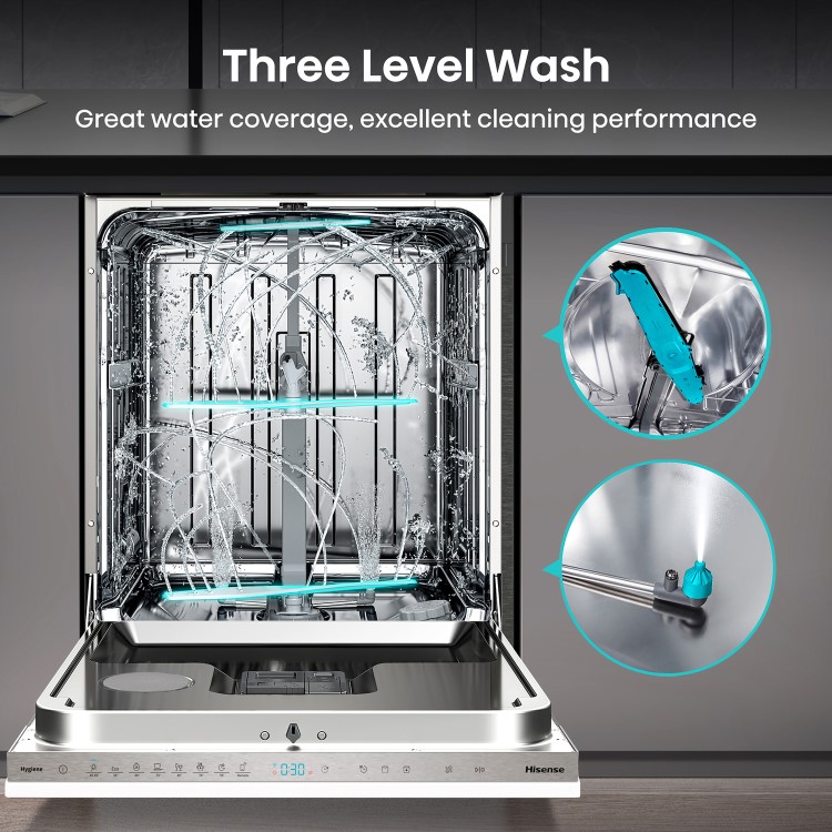 Hisense Hygiene Integrated Dishwasher