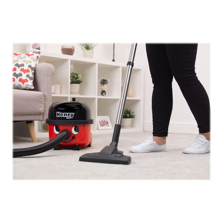 Numatic HVR160 Cordless Cylinder Vacuum Cleaner - Red