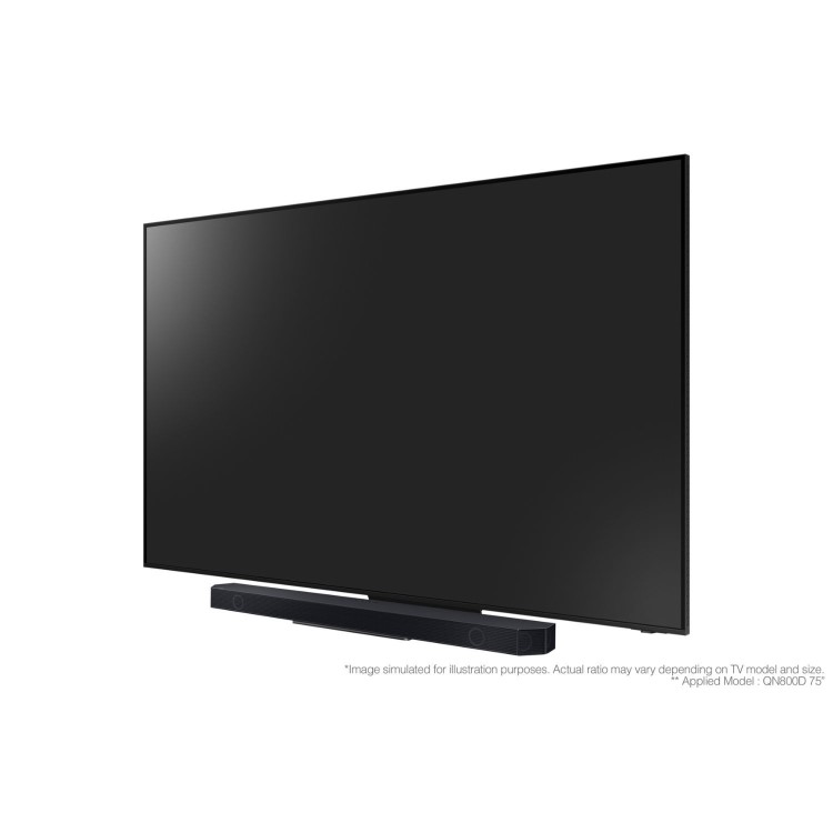 Samsung Q-Series Q990D Cinematic Soundbar with Subwoofer and Rear Speakers