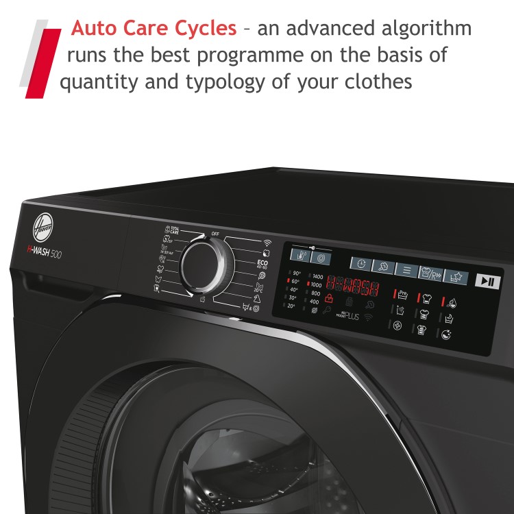 Hoover H-Wash 500 10kg Washing Machine - Black