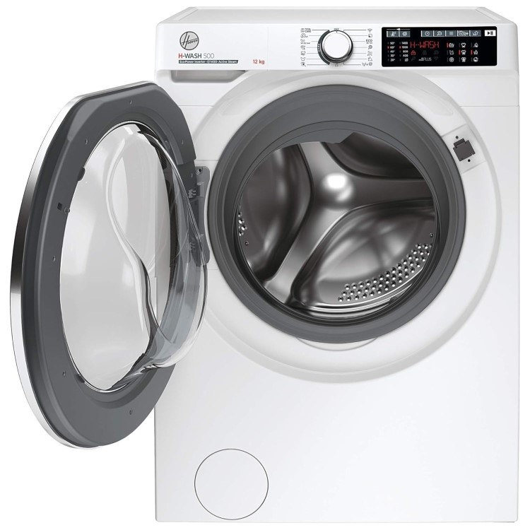 Refurbished Hoover H-Wash 500 HW412AMC1-80 Freestanding 12KG 1400 Spin Washing Machine White