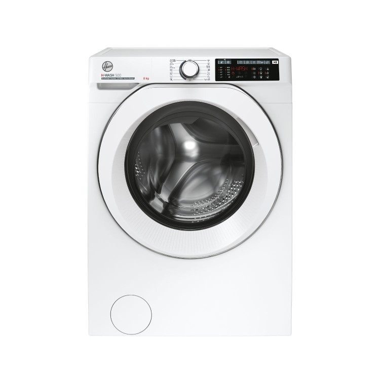 Refurbished Hoover H-Wash 500 HW49AMC/1-80 Freestanding 9KG 1400 Spin Washing Machine White